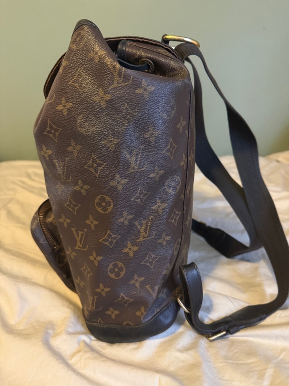 LOUIS VUITTON Monogram Canvas Montsouris Backpack - Picture 5 of 16
